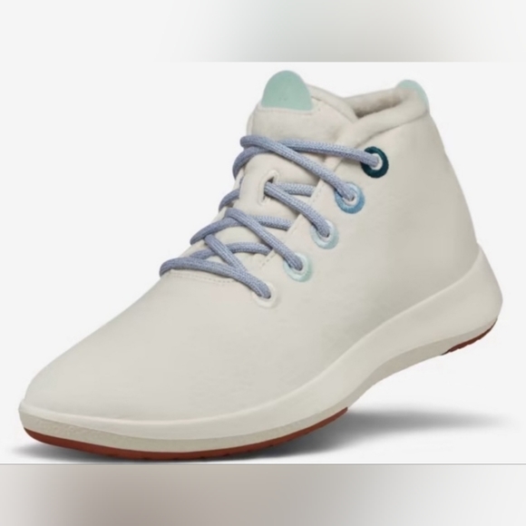 Allbirds Limited Edition Frost White Runner-Up Mizzle High Top Size 10 Women's - Picture 2 of 10